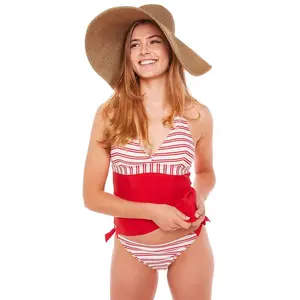 Brigitte Bardot Tankini de bain - Rouge Brigitte Bardot pas cher