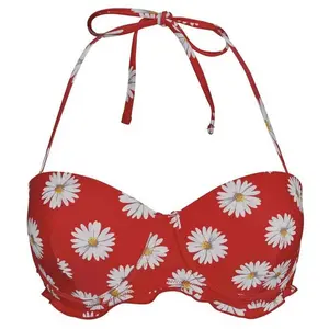 Comparateur de prix : Maillots de bain Brigitte Bardot Haut de maillot balconnet rouge Floral