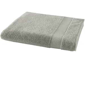 ANNE DE SOLENE Serviette de toilette Pétale 90 x 150 cm - Lichen 550g/m2 pas cher