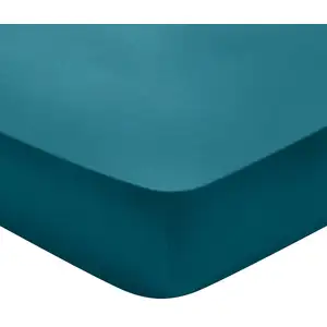 Dodo - drap housse partition satin de coton coloris canard