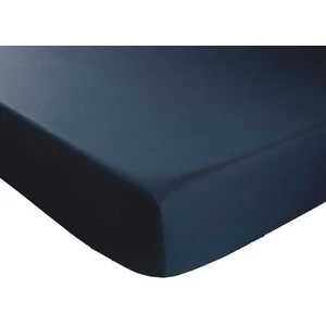 Dodo - drap housse 140x190 percale de coton thermorégulée marine pas cher