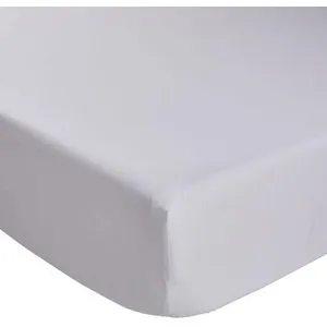 Drap housse DODO - 140x190 cm - Coton - Coutil 32 cm - Blanc pas cher