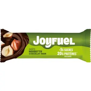 Joyfuel barre protéinée (55g)- Barres protéinées-Chocolat Noisette-Joyfuel pas cher