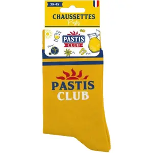Chaussettes Pastis Club Cadeau Fun pour Amateur d’Apéro pas cher