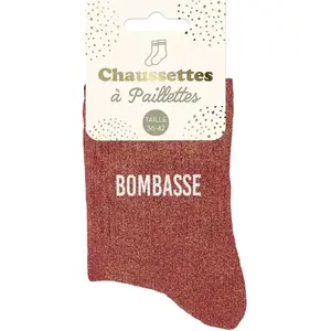 Chaussettes paillettes Bombasse   Taille unique 36 42 pas cher
