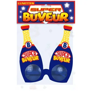 Generique - LUNETTES SUPER BUVEUR pas cher