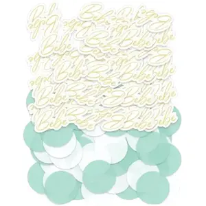 STC DUO CONFETTIS BABY SHOWER GARCON pas cher