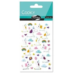 Comparateur de prix : Stickers Maildor Cooky Licornes