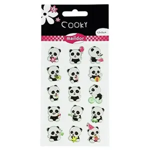 Comparateur de prix : Clairefontaine Stickers Maildor Cooky Panda