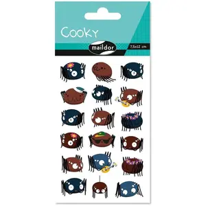 Maildor Stickers 3D Cooky Araignées pas cher