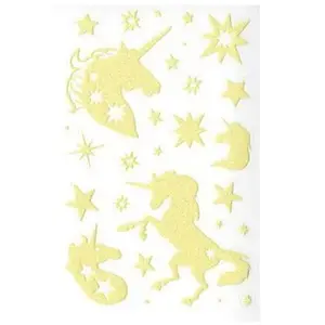 Comparateur de prix : Maildor Autocollants Phosphorescents Phospho Stick Licornes