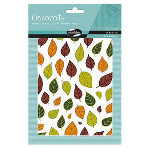 Comparateur de prix : Mldr Maildor AE142C - GOMMETTES Decoraty - 6 planches 21x14,8 cm - FEUILLES (249 stickers)
