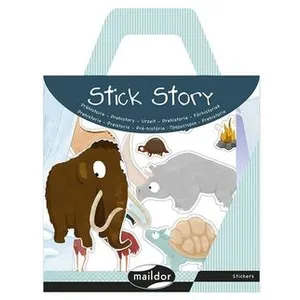 Maildor Stickers repositionnables Stick Story Préhistoire pas cher