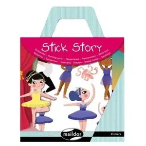 Clairefontaine Stickers repositionnables Stick Story Danseuses
