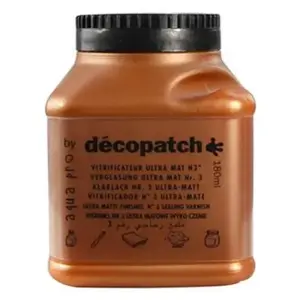 Decopatch Vernis vitrificateur Décopatch Ultra mat 180 ml - N°3 pas cher