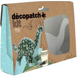 Comparateur de prix : Décopatch Decopatch - Mini kit Enfant - Dinosaure