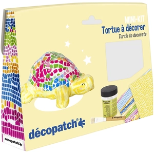 Comparateur de prix : Decopatch Ludendo Mini kit tortue à décorer