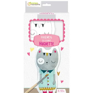 Comparateur de prix : Avenue Mandarine Peluche à peindre Huguette le Chat