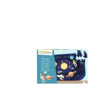 Clairefontaine Avenue Mandarine - Puzzle éducatif - Système solaire - 76 pcs pas cher
