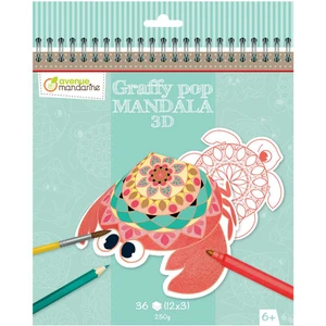Comparateur de prix : Avenue Mandarine Mandala Graffy Pop 3D