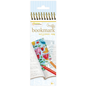 Comparateur de prix : Avenue Mandarine Marque-pages à colorier Graffy Bookmark Mandala Fleurs