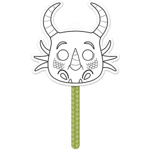 Graffy stick - Dragon - Avenue Mandarine pas cher