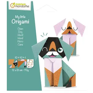Comparateur de prix : ClaireFontaine Avenue Mandarine My Little Origami, Chien