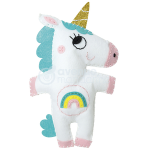 Clairefontaine Accessoires pour enfant - Little couz'in Alicia la licorne - L 16 x l 5 x H 26 cm pas cher