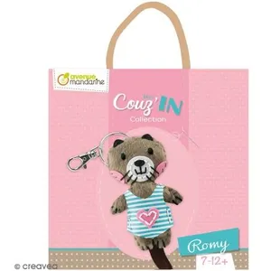 Avenue Mandarine Kit créatif Mini Couz'in - Romy la loutre