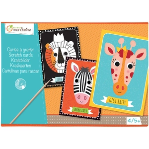 AVMA Boîte créative Avenue Mandarine Cartes à gratter pas cher