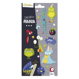 Comparateur de prix : Avenue Mandarine Décalcomanies Decalco' Mania Monstres
