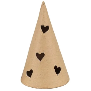 Décopatch Bougeoir Sapin ø 6 x 10 cm CoeursVendu parscrapmalin
