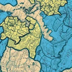 Feuille Décopatch - Carte du monde - 691 - 30 x 40 cmVendu parscrapmalin