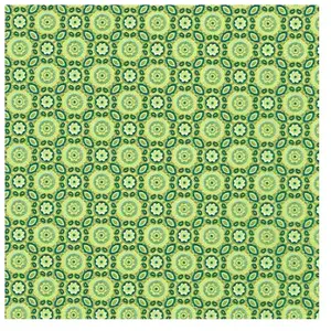 Comparateur de prix : Feuille Décopatch - Formes arrondies sur fond vert - 643 - 30 x 40 cm