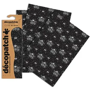 Comparateur de prix : Clairefontaine 3 feuilles Décopatch - Diamants noirs 764