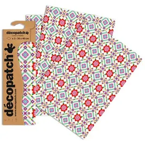 Comparateur de prix : Clairefontaine 3 feuilles Décopatch - Broderie 753