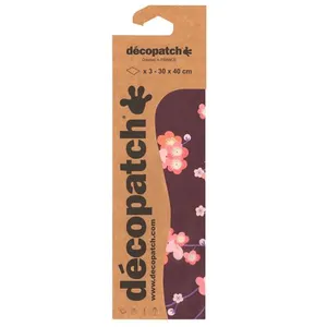 Clairefontaine 3 feuilles Décopatch - Cerisier 707 pas cher