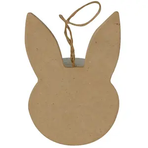 Comparateur de prix : Décopatch Tête de lapin plate à suspendre 1 x 6,5 x 9 cm