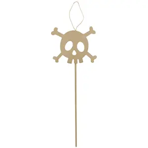 Décopatch Baguette Tête de mort 1 x 14 x 36 cmVendu parscrapmalin