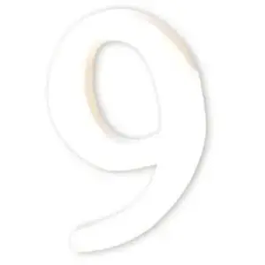 Clairefontaine Support à décorer en papier mâché - Petit Chiffre 9 - h. 12 cm pas cher