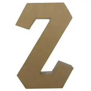 Comparateur de prix : Décopatch Support à décorer en papier mâché - Lettre Z fantaisie