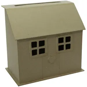 Decopatch Urne maison - 15x26x24,5 cm - Carton pas cher
