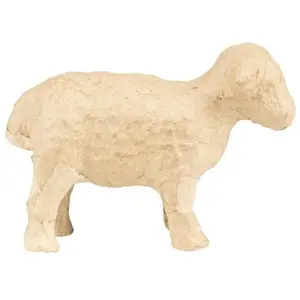 Décopatch Mouton en Papier mâché 11,5 x 4 x 8 cm