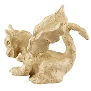 Comparateur de prix : Non communiqué Dragon en papier mâché - 10 cm