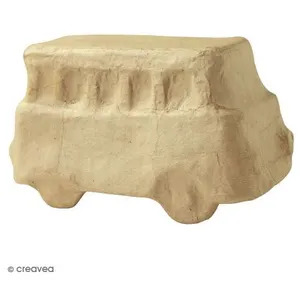 Décopatch Bus en papier mâché - 16 cm pas cher