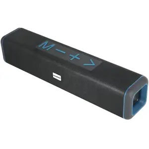 Blaupunkt Barre de Son LED 10W Bluetooth 5.0 avec Fonction Radio FM et Carte SD Noir pas cher