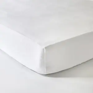 CAMIF Protège matelas bonnet 30 cm Firmin 140 x 190 cm Coton molleton pas cher