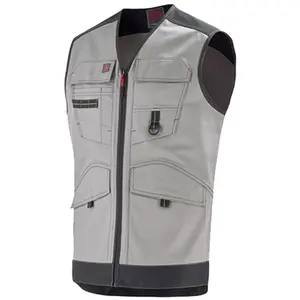 Comparateur de prix : Gilet de travail TROWEL sans manches 9ATTUP gris/noir T3 - LAFONT - LA...