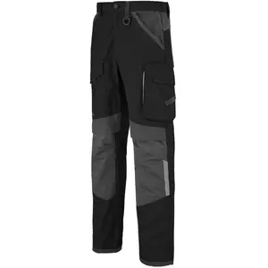 Lafont - pantalon ruler noir / gris charcoal 3XL - FR(60-62) pas cher