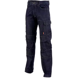 Comparateur de prix : LAFONT Pantalon de travail ALICKI multipoches en jean 1STNJN bleu marine T50 - - LA-1STNJN-6-1-50